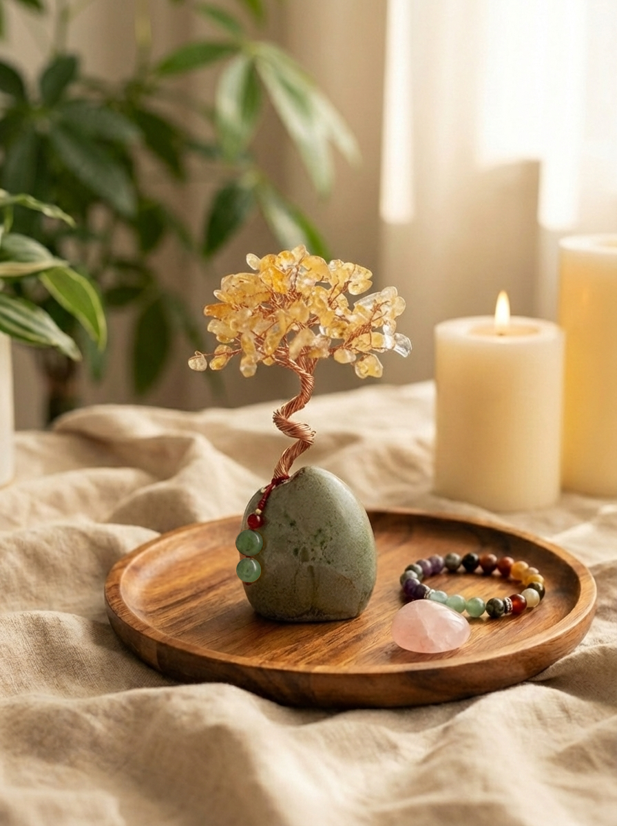 Citrine Manifesting Tree